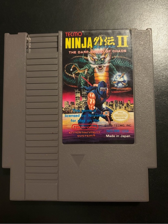 Nintendo Other - 🇨🇦 NOW $15 🍀 Ninja Gaiden 2 II NES Nintendo Vintage Video Game Console Toys